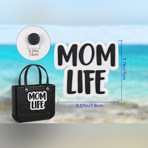 “Mom Life” Bag Charm